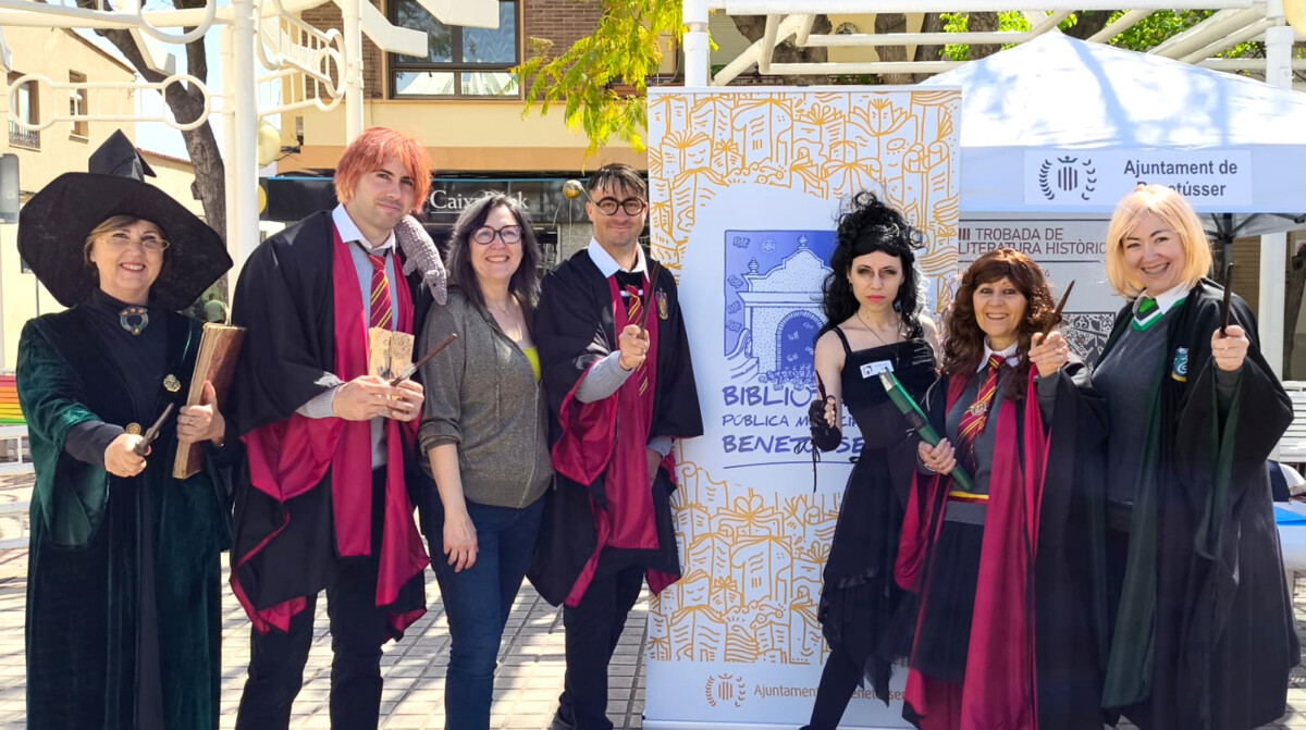 Cosplay Literario Harry Potter Benetússer plaza del libro 2024